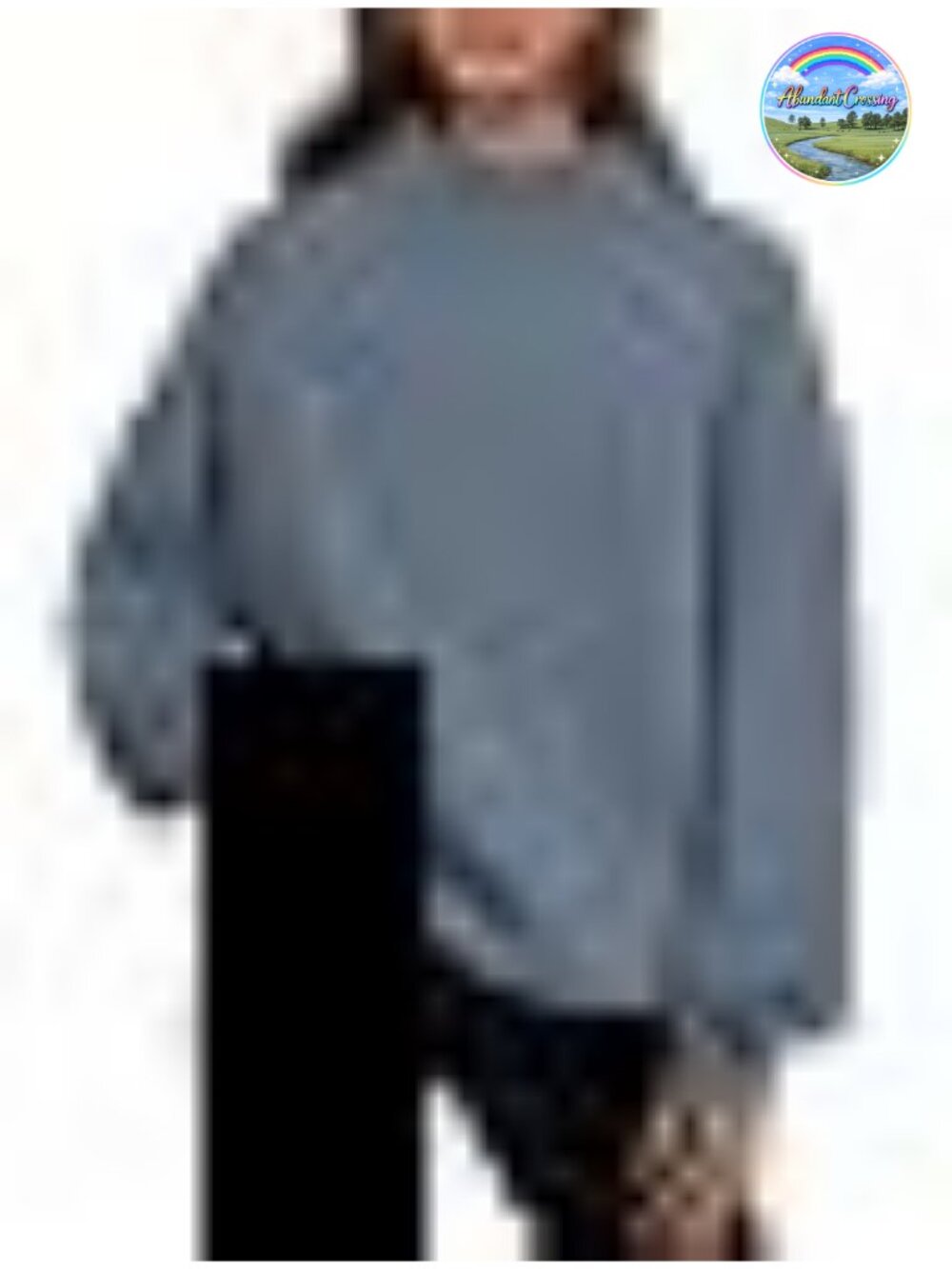 Trendy Queen Women's Mock Neck Oversized Pullover